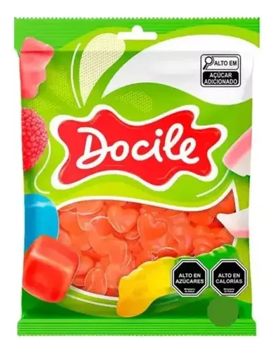 [100984] Goma Docile Corazón Durazno x250g (x12)