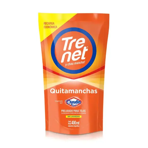 [100989] Trenet Prelavado Quitamanchas DP x400ml (x16)
