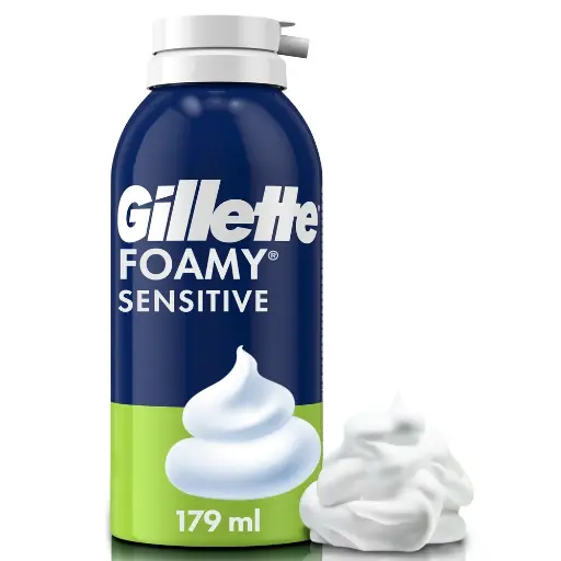[100999] Gillette Espuma Para Afeitar Sensitive x175g (x12)