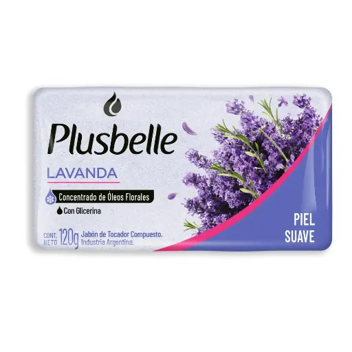 [101027] Jabón Plusbelle Lavanda x120g (x81)