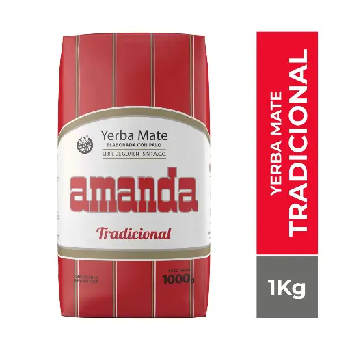 [101031] Yerba Amanda Tradicional x1kg (x10)