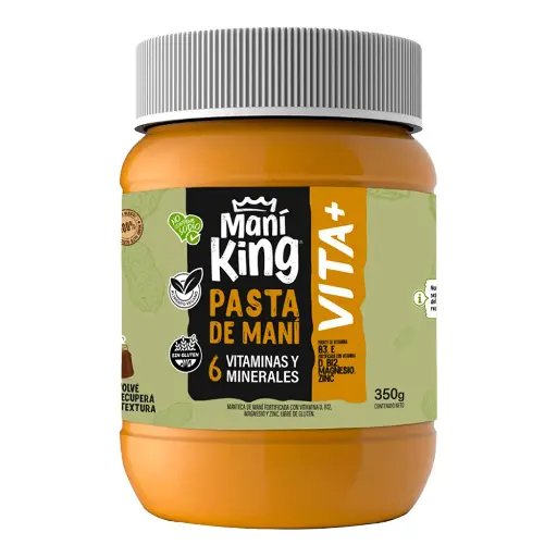 [101043] Pasta de Maní King Vita+ x350g (x12)