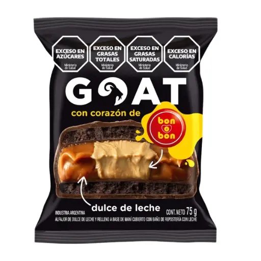 [101058] Alfajor Goat Negro x75g (x21)