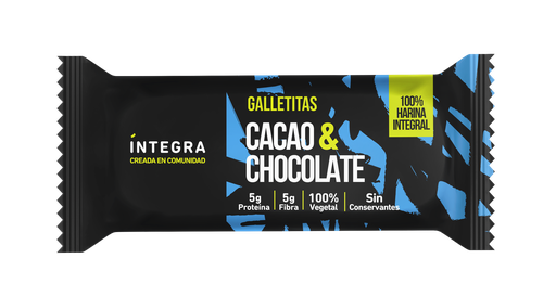 [101110] Galletitas Integra Cacao y Chocolate x72g (x40)