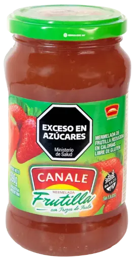 [101141] Mermelada Canale Light Frutilla x390g (x12)