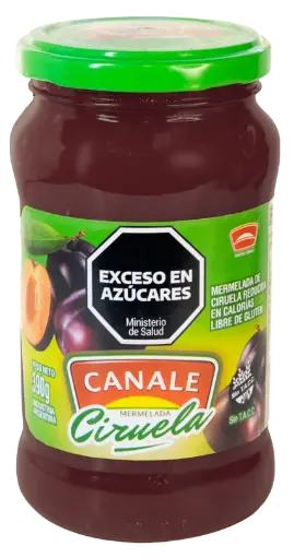 [101143] Mermelada Canale Light Ciruela x390g (x12)