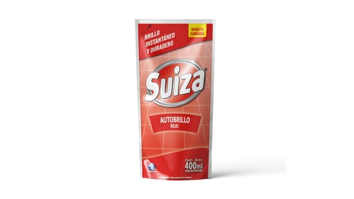 [101163] Autobrillo Suiza Rojo DP x400ml (x12)