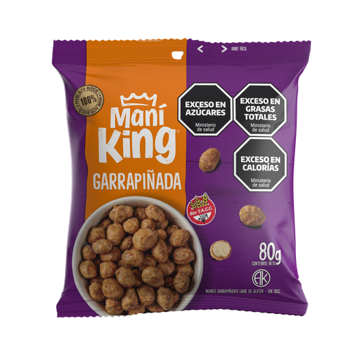 [101199] Garrapiñada Maní King x80g (x20)