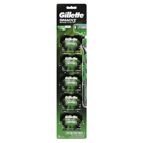 [6107] Gillette Mach 3 Tira x5 (12x10)