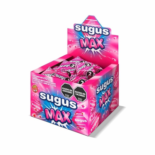 [8001] Sugus Max Tutti Frutti 12x70u