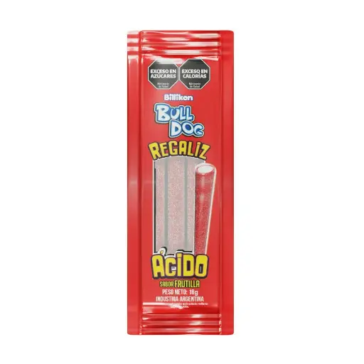[8093] Tubito Bulldog Frutilla 12x12x18g