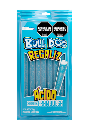 [8096] Tubito Bulldog Frambuesa 24x75g