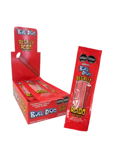 [8097] Tubito Bulldog Frutilla 24x75g