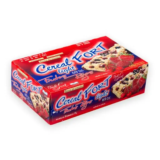 [13602] Cerealfort Frutos Rojos Light 8x24x19g.