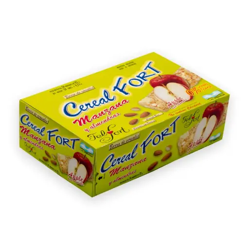 [13606] Cerealfort Manzana y Almendras 8x24x22g.