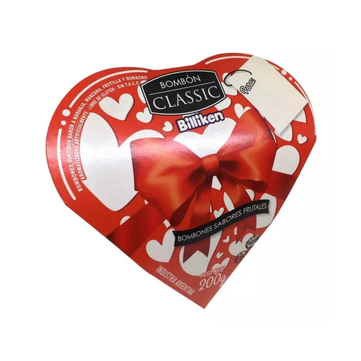 [16132] Bombón Billiken Corazón Fruta x200g (x12)