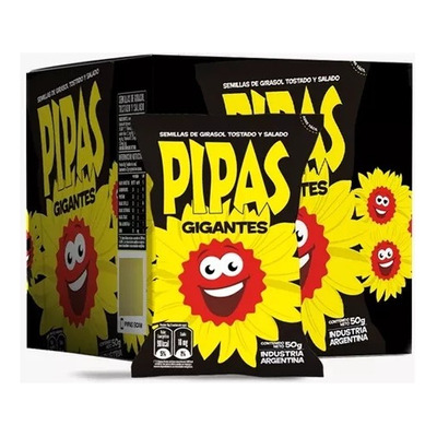 [17020] Girasol Pipas Gigantes x12u 50g