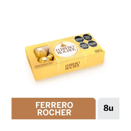 [17512] Ferrero Rocher Caja x8 (20x8)