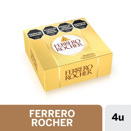 [17520] Ferrero Rocher Caja x4 (10x4)