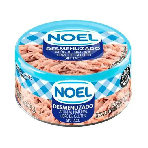 [25080] Atún Desmenuzado al Natural Noel 24x170g.