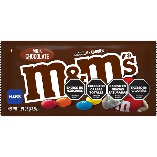 [28855] M&M Chocolate x47,9g (3x36u)