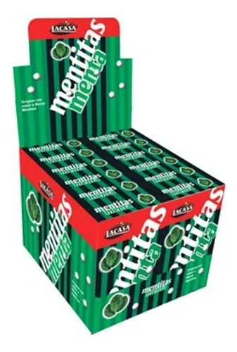 [28931] Mentitas Pastilla Menta 12x26g