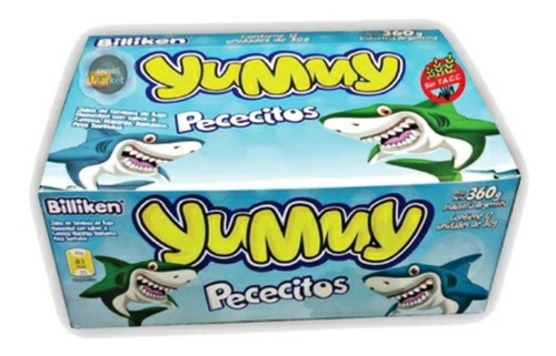 [29111] Gomitas Yummy Pececitos 12x30g