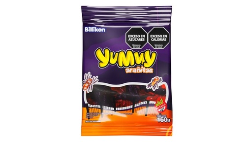 [29115] Gomitas Yummy Arañitas x150g (x24)