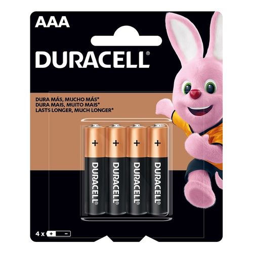 [47506] Duracell Alcalina AAA4 mini (tira 4u)