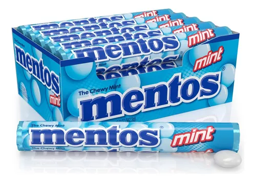 [47517] Pastilla Mentos Menta 24x12x354g