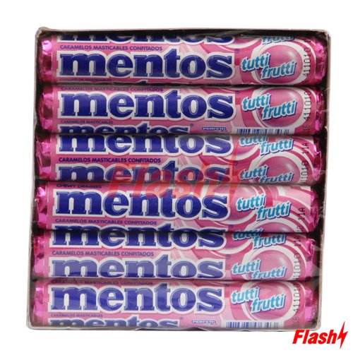 [47519] Pastilla Mentos Tutti Fruti 24x12x354g