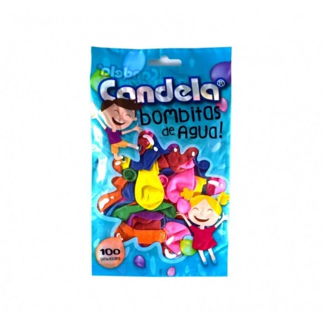 [47901] Globos de Agua Candela x100u (6x50x100)