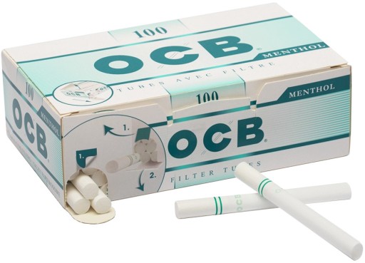 [61109] OCB Filtros Menthol x100u (CAJA)