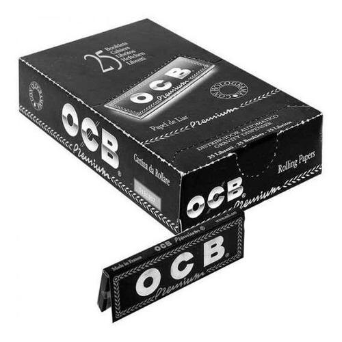 [61120] OCB Premium (Negro) 8xCaj.25 Lib.50 H.