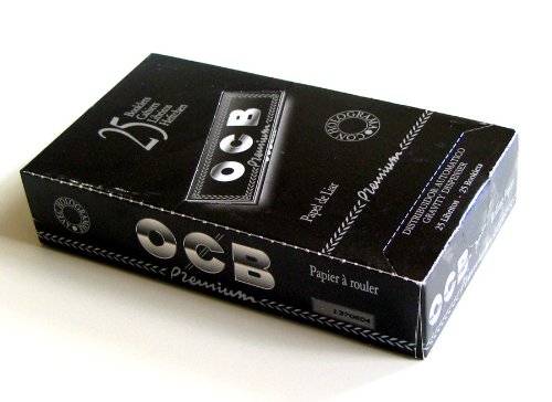 [61120] OCB Premium (Negro) 8xCaj.25 Lib.50 H.
