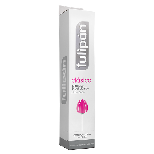 [68185] Profiláctico Tulipán Classic Tubo 30x16