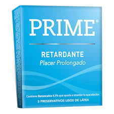 [68610] Preservativo Prime 1/2 Gruesa Retardante 24x3u.