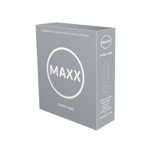 [68651] Preservativo Maxx Super Fino (gris)