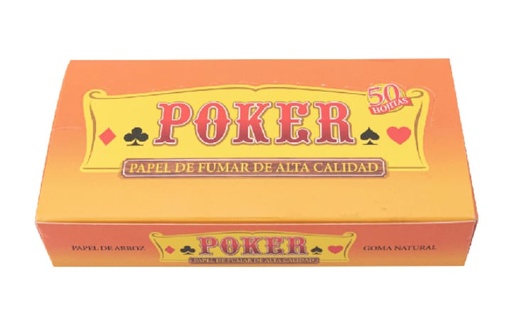 [69001] Papel Poker Alargado 25x75 Hj.