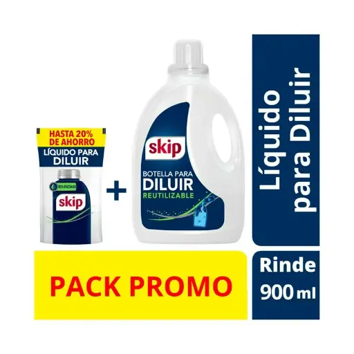 [72054] Skip Jabón Liquido para Diluir 150ml+Botella 900ml