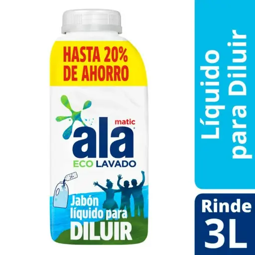 [72210] Ala Jabón Liquido para Diluir Botella 12x500ml