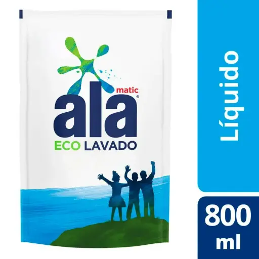 [72211] Ala Matic Liquido Ecolavado D/P 12x800ml