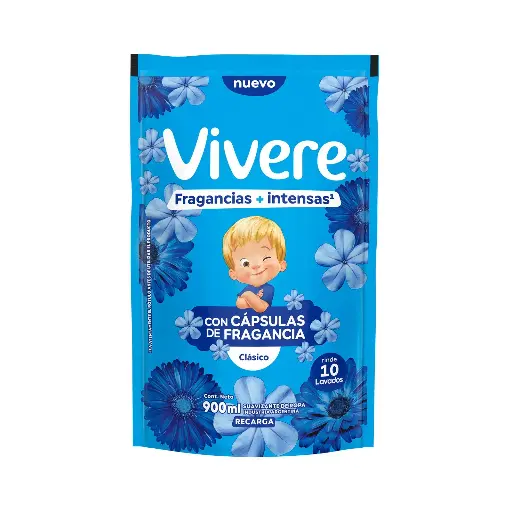 [72408] Vívere Suavizante Clásico DP x900ml (x12)