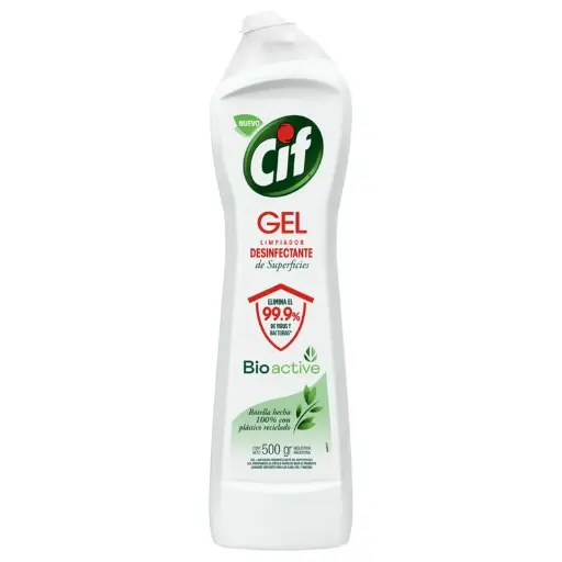 [72605] Cif Gel Limpia Superficies Bioactive x500g (x12)