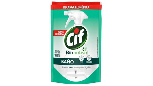 [72700] Cif Baño Limpiador Bioactiv D/P 12x900Ml