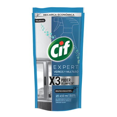 [72715] Cif Limpia Vidrios Expert DP x450ml (x15)