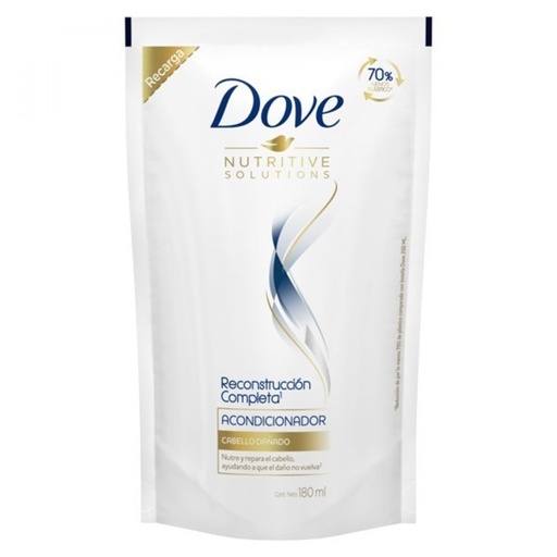 [74013] Dove Acondicionador Reconstrucción Completa DP x180ml (x12)
