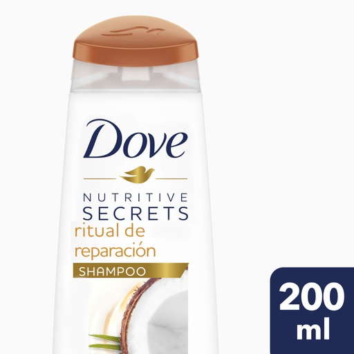 [74101] Dove Shampoo Ritual Reparación Coco x200ml (x12)
