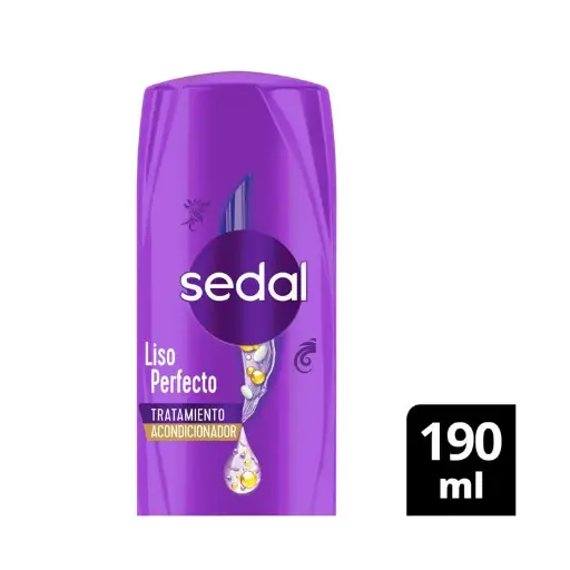 [75514] Sedal Acondicionador Liso Perfecto 12x190ml