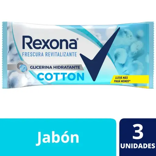[80320] Rexona Jabón Cotton x125g (x12)